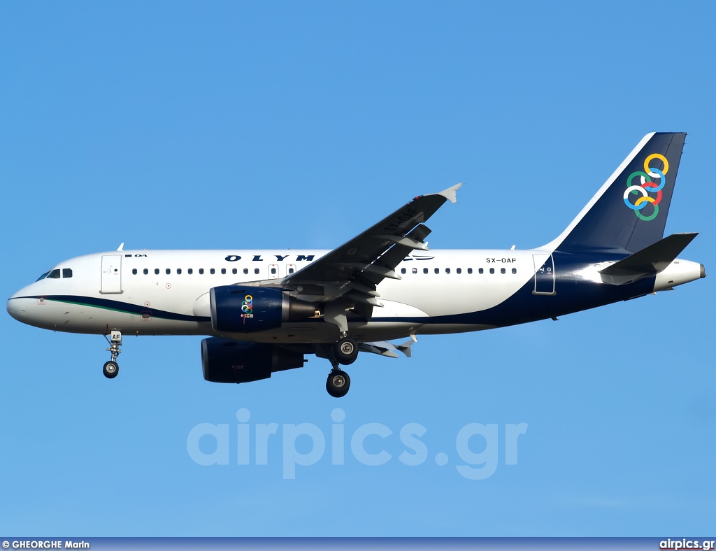 SX-OAF, Airbus A319-100, Olympic Air