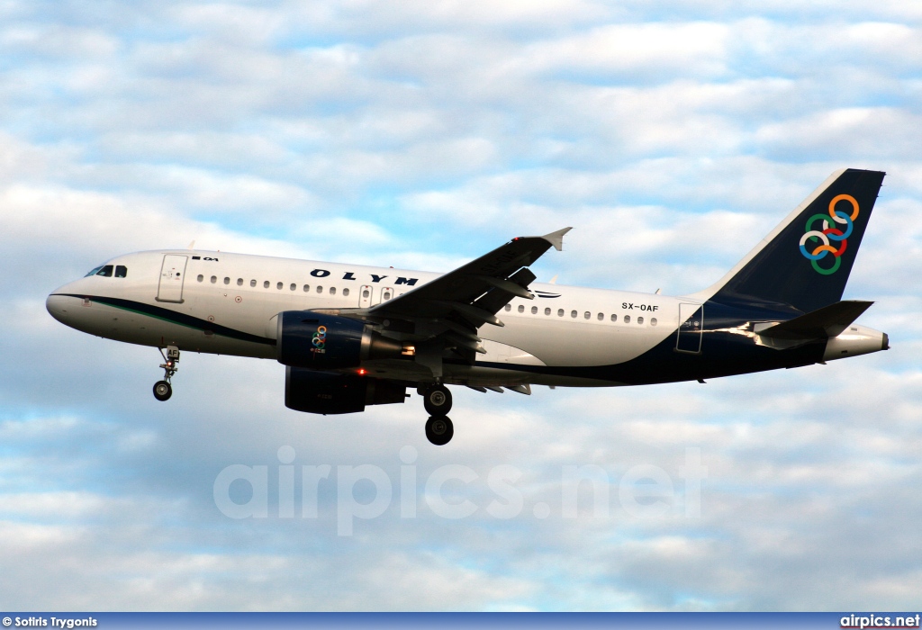 SX-OAF, Airbus A319-100, Olympic Air