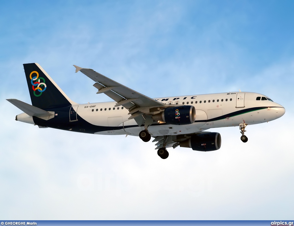 SX-OAF, Airbus A319-100, Olympic Air