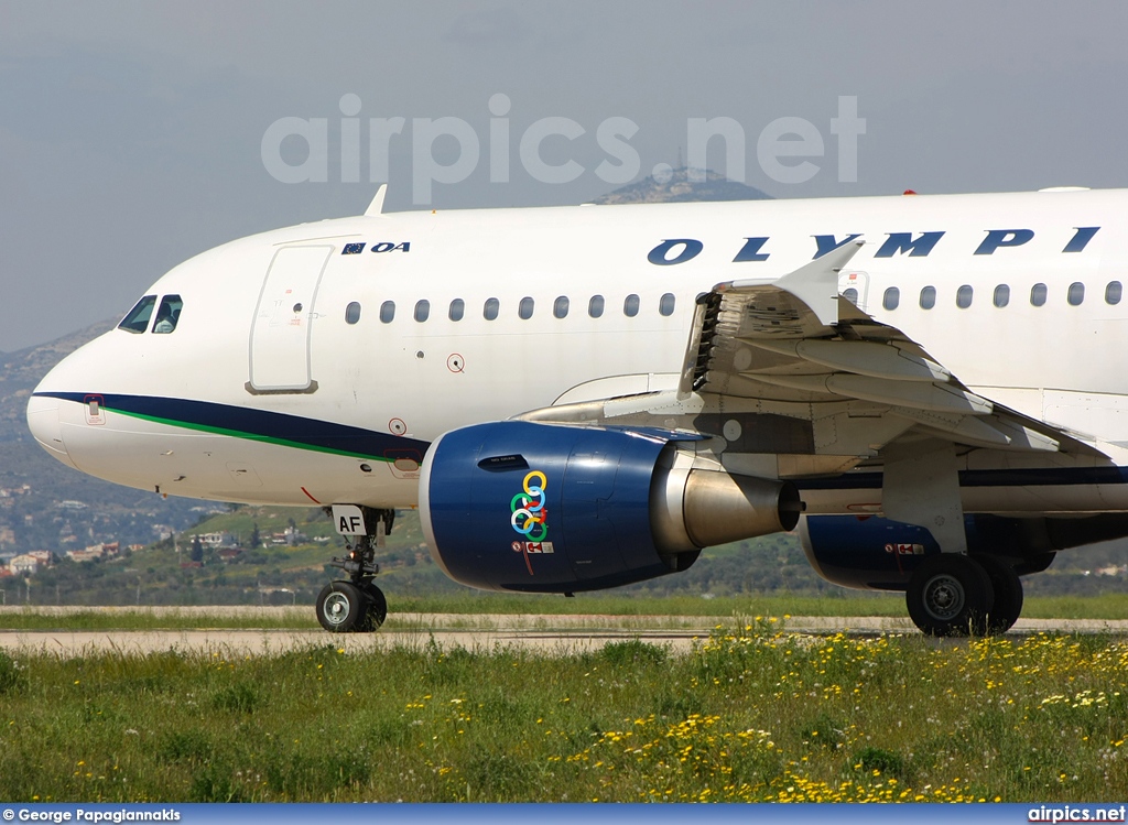 SX-OAF, Airbus A319-100, Olympic Air