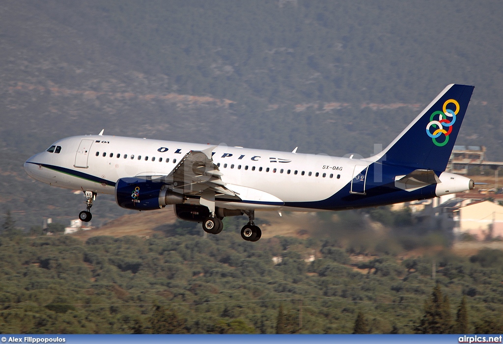 SX-OAG, Airbus A319-100, Olympic Air