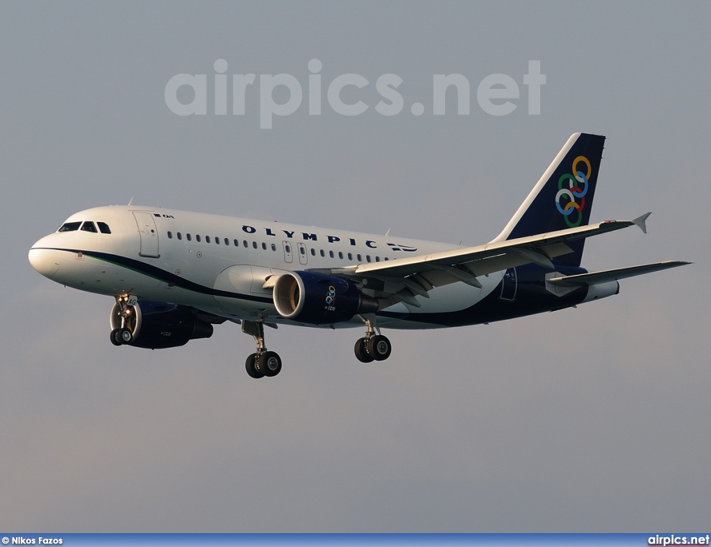 SX-OAG, Airbus A319-100, Olympic Air