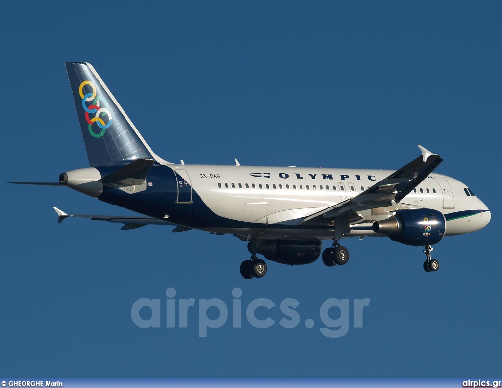 SX-OAG, Airbus A319-100, Olympic Air