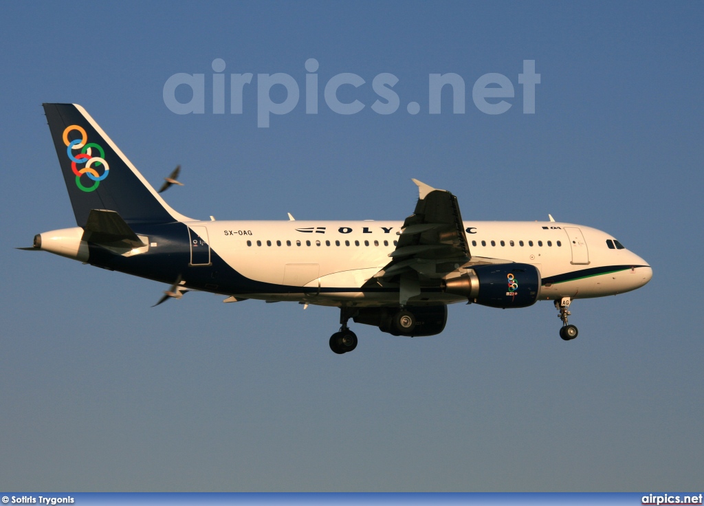 SX-OAG, Airbus A319-100, Olympic Air