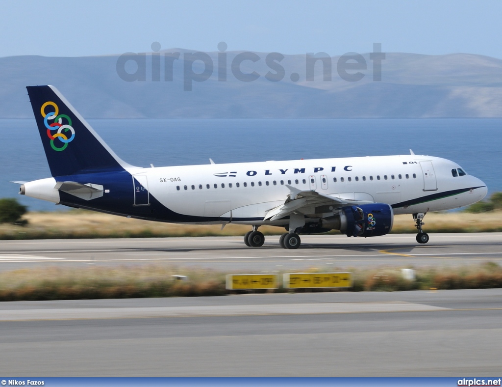 SX-OAG, Airbus A319-100, Olympic Air