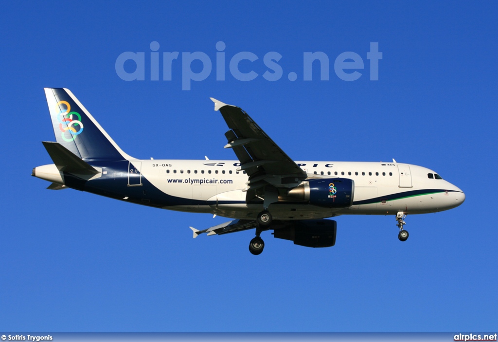 SX-OAG, Airbus A319-100, Olympic Air