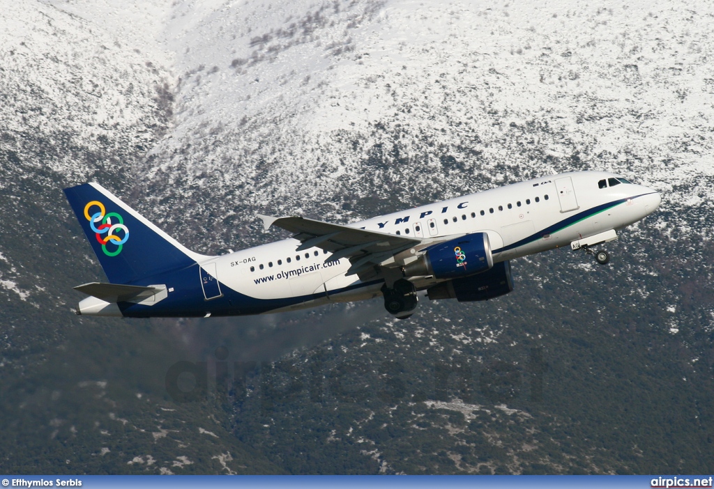 SX-OAG, Airbus A319-100, Olympic Air