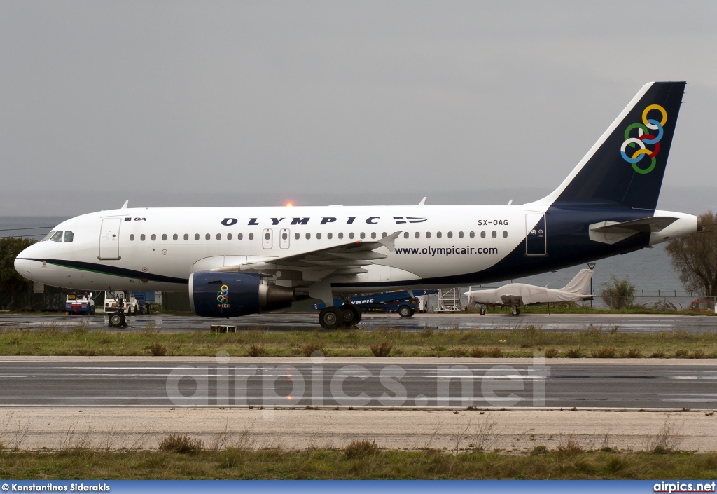 SX-OAG, Airbus A319-100, Olympic Air