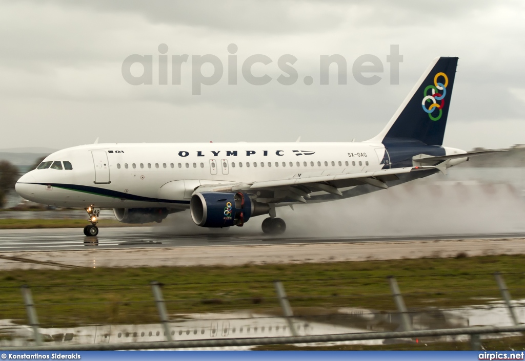 SX-OAG, Airbus A319-100, Olympic Air