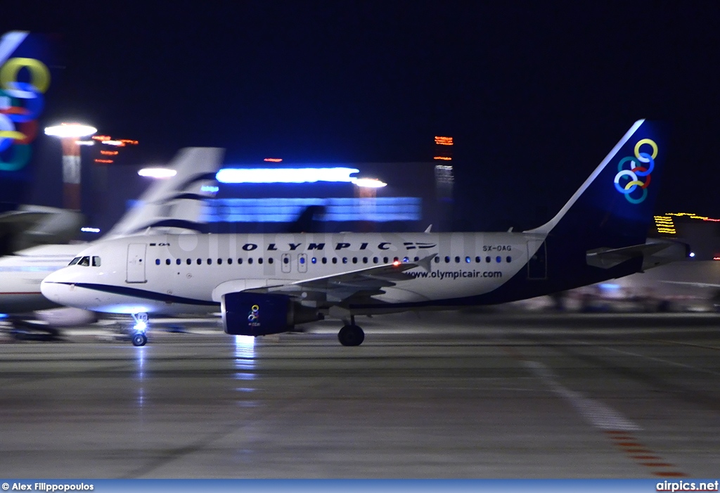 SX-OAG, Airbus A319-100, Olympic Air