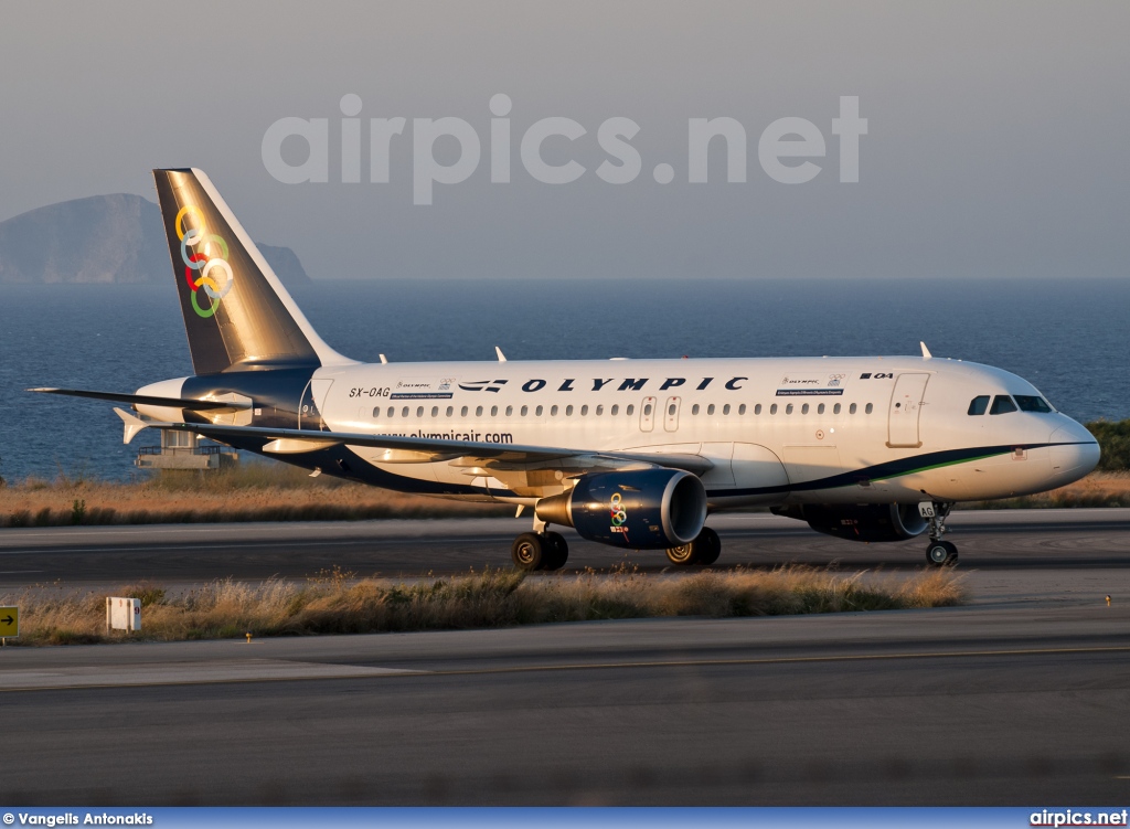 SX-OAG, Airbus A319-100, Olympic Air