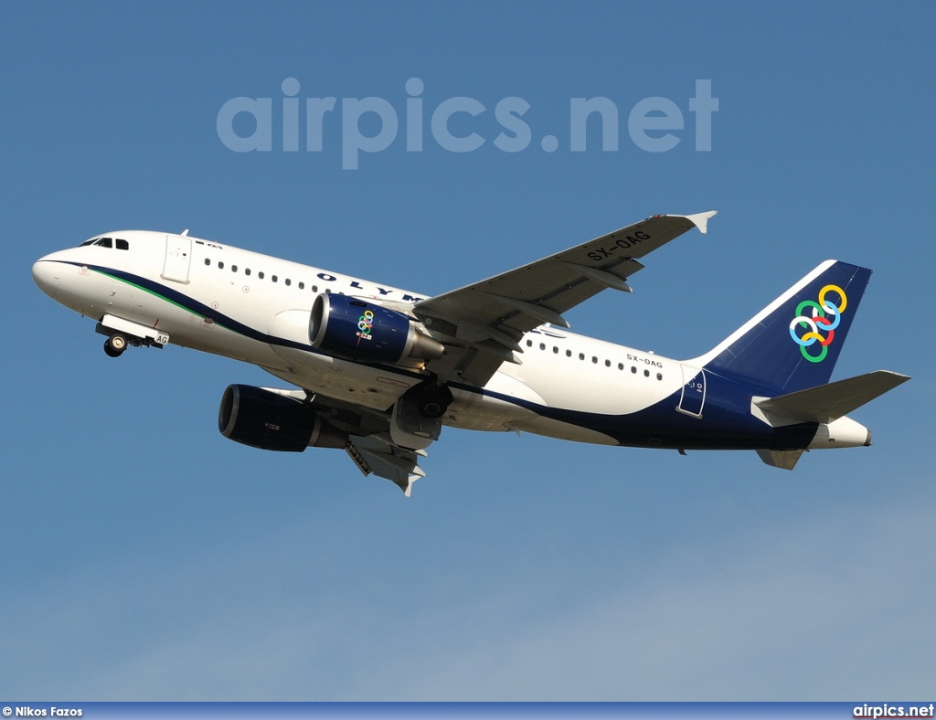 SX-OAG, Airbus A319-100, Olympic Air