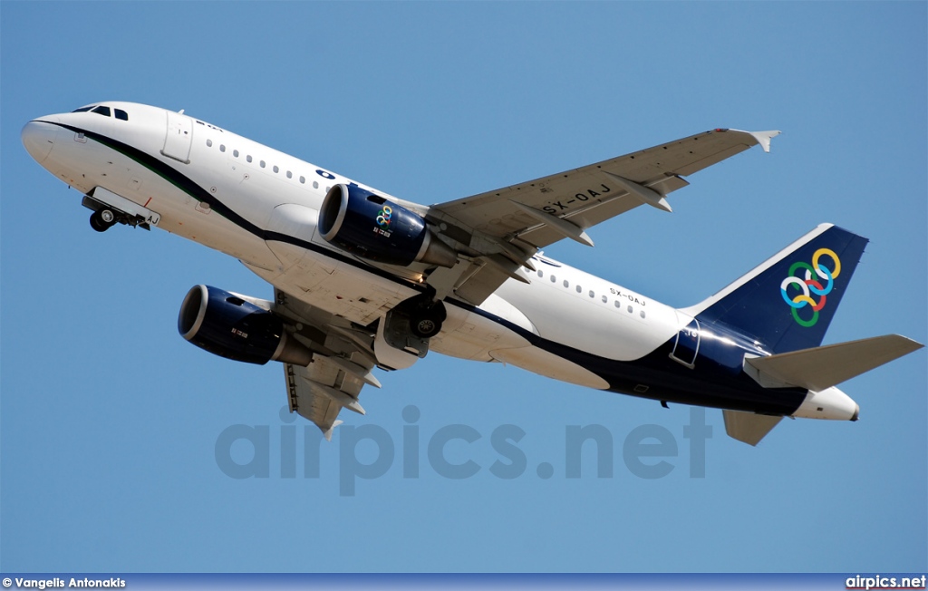 SX-OAJ, Airbus A319-100, Olympic Air