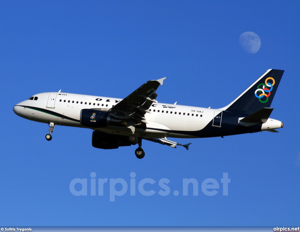 SX-OAJ, Airbus A319-100, Olympic Air