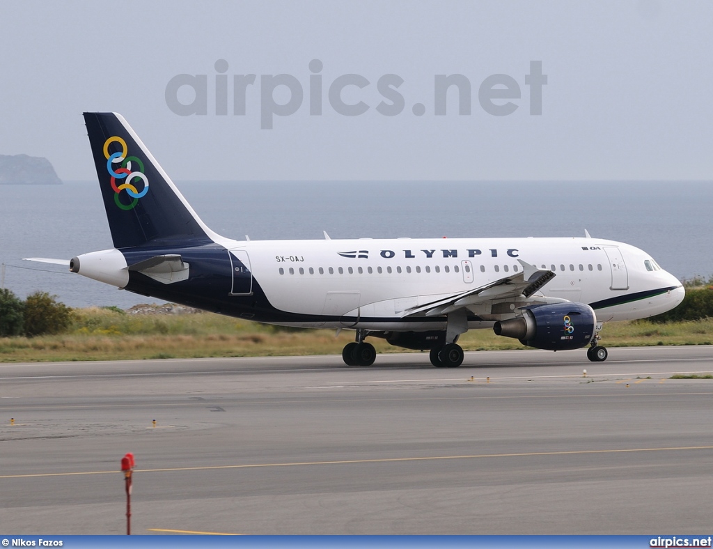 SX-OAJ, Airbus A319-100, Olympic Air