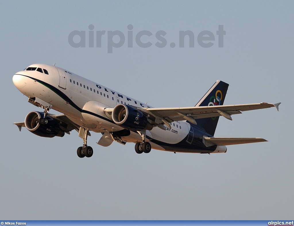 SX-OAJ, Airbus A319-100, Olympic Air