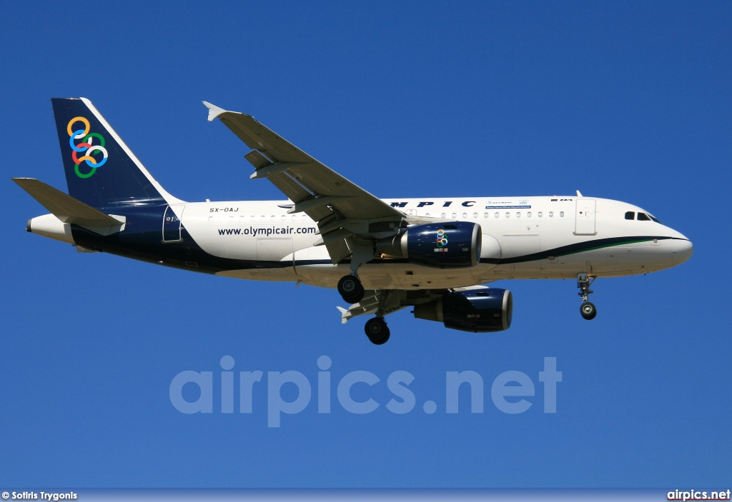 SX-OAJ, Airbus A319-100, Olympic Air