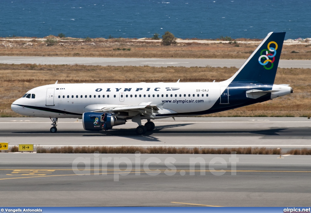 SX-OAJ, Airbus A319-100, Olympic Air