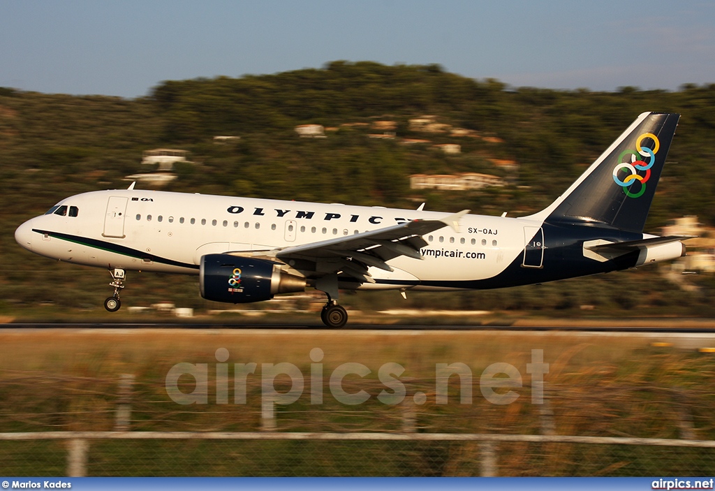 SX-OAJ, Airbus A319-100, Olympic Air