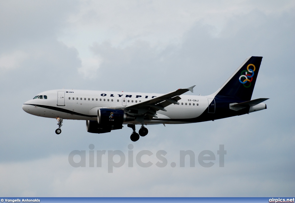 SX-OAJ, Airbus A319-100, Olympic Air