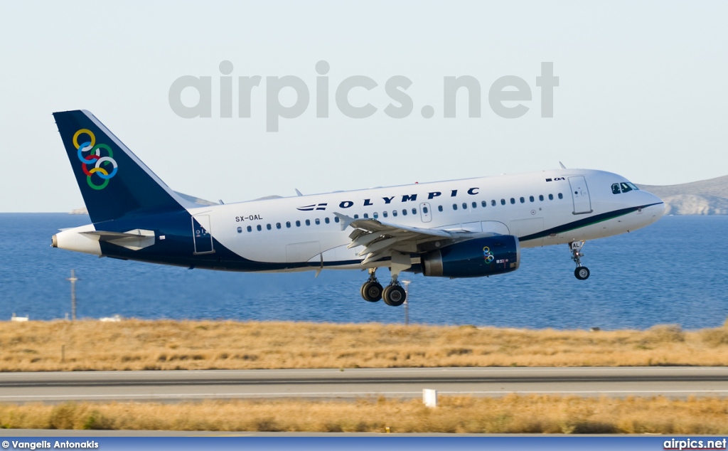 SX-OAL, Airbus A319-100, Olympic Air