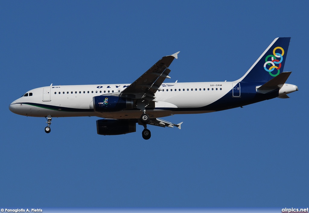 SX-OAM, Airbus A320-200, Olympic Air