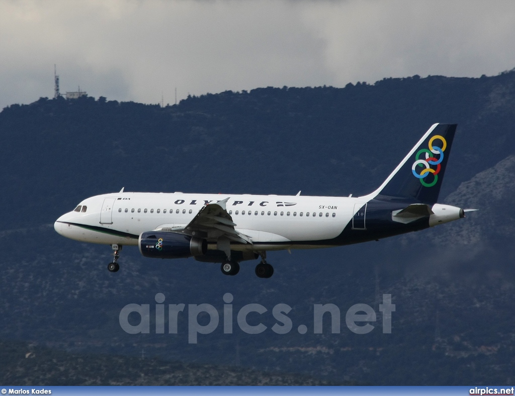 SX-OAN, Airbus A319-100, Olympic Air