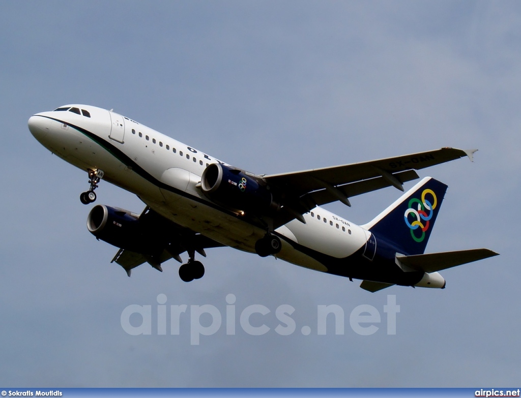 SX-OAN, Airbus A319-100, Olympic Air