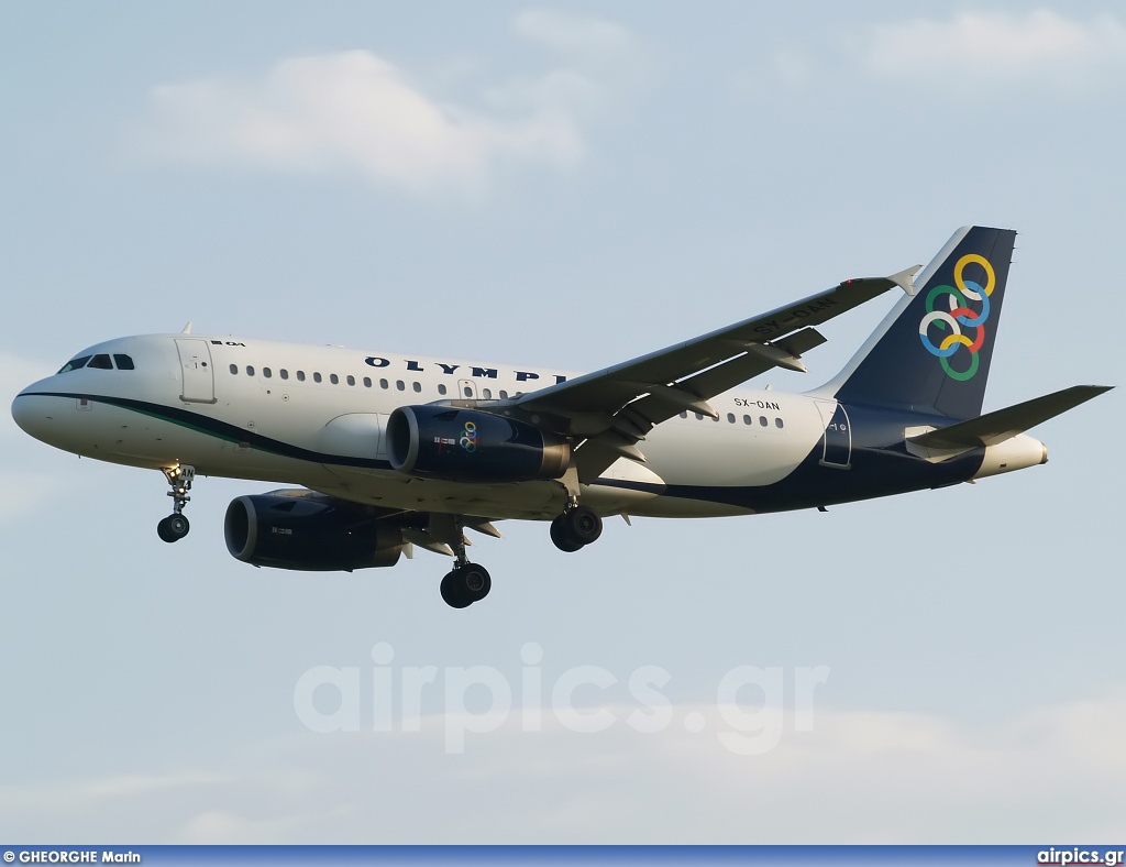 SX-OAN, Airbus A319-100LR, Olympic Air