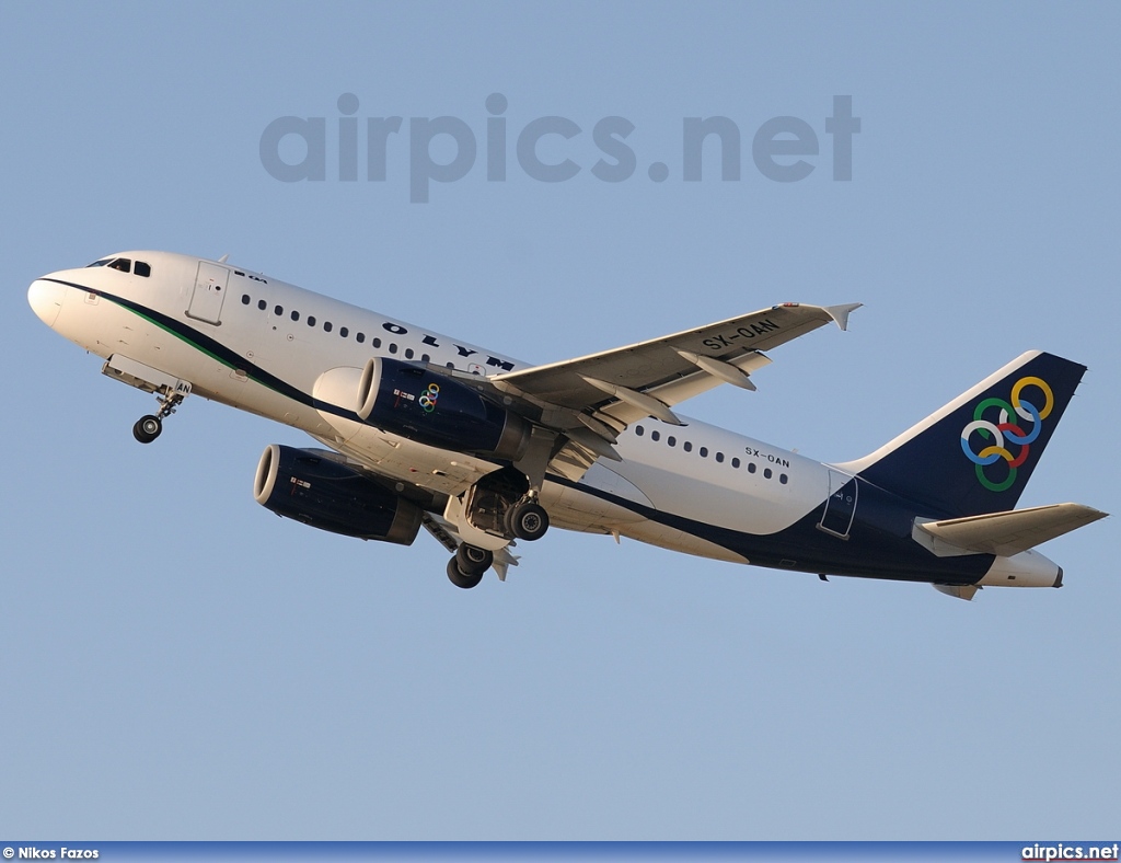 SX-OAN, Airbus A319-100LR, Olympic Air