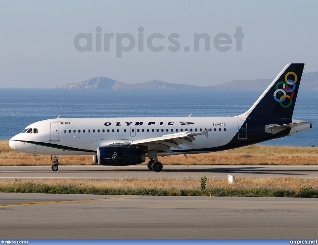 SX-OAO, Airbus A319-100, Olympic Air