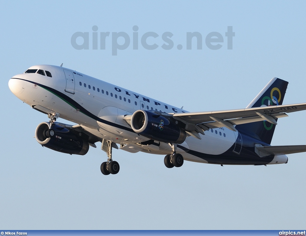 SX-OAO, Airbus A319-100, Olympic Air