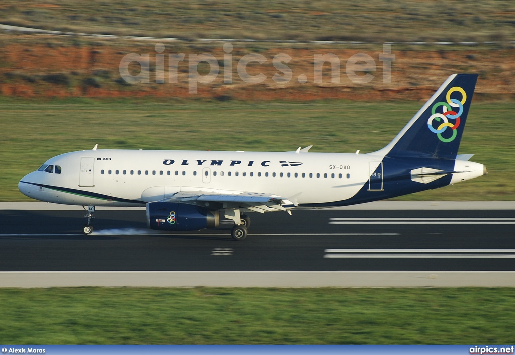 SX-OAO, Airbus A319-100, Olympic Air