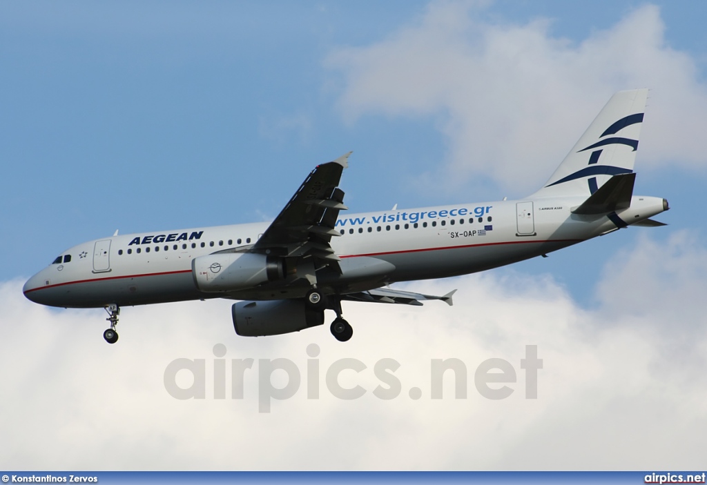 SX-OAP, Airbus A320-200, Aegean Airlines