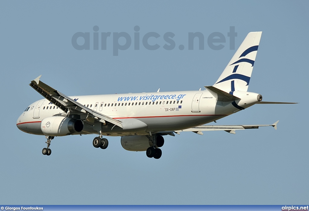 SX-OAP, Airbus A320-200, Aegean Airlines