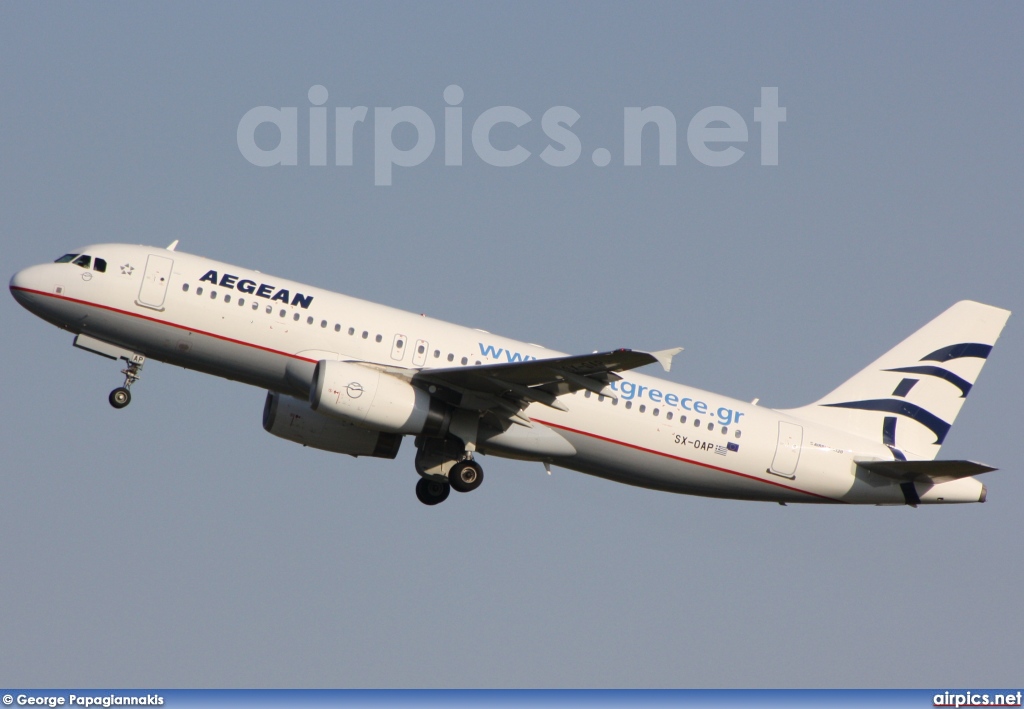 SX-OAP, Airbus A320-200, Aegean Airlines