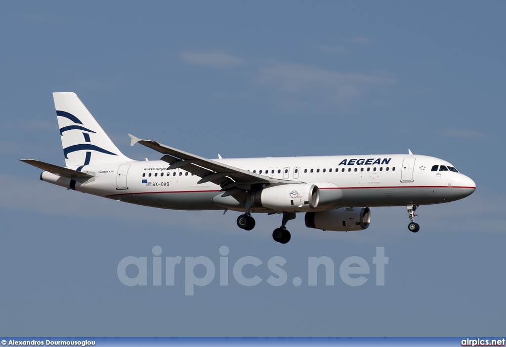 SX-OAQ, Airbus A320-200, Aegean Airlines