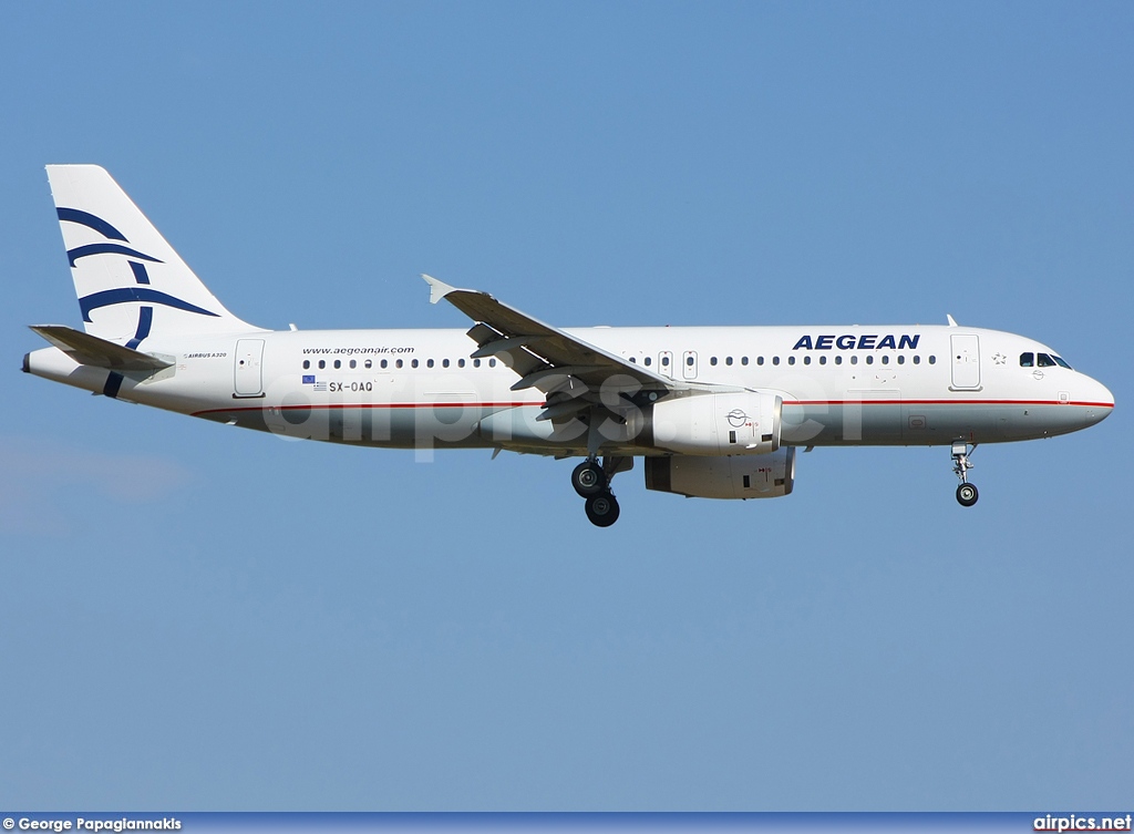 SX-OAQ, Airbus A320-200, Aegean Airlines