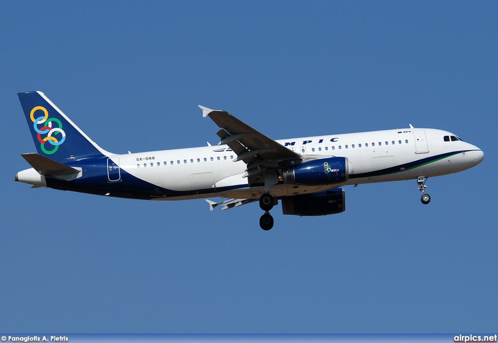 SX-OAQ, Airbus A320-200, Olympic Air