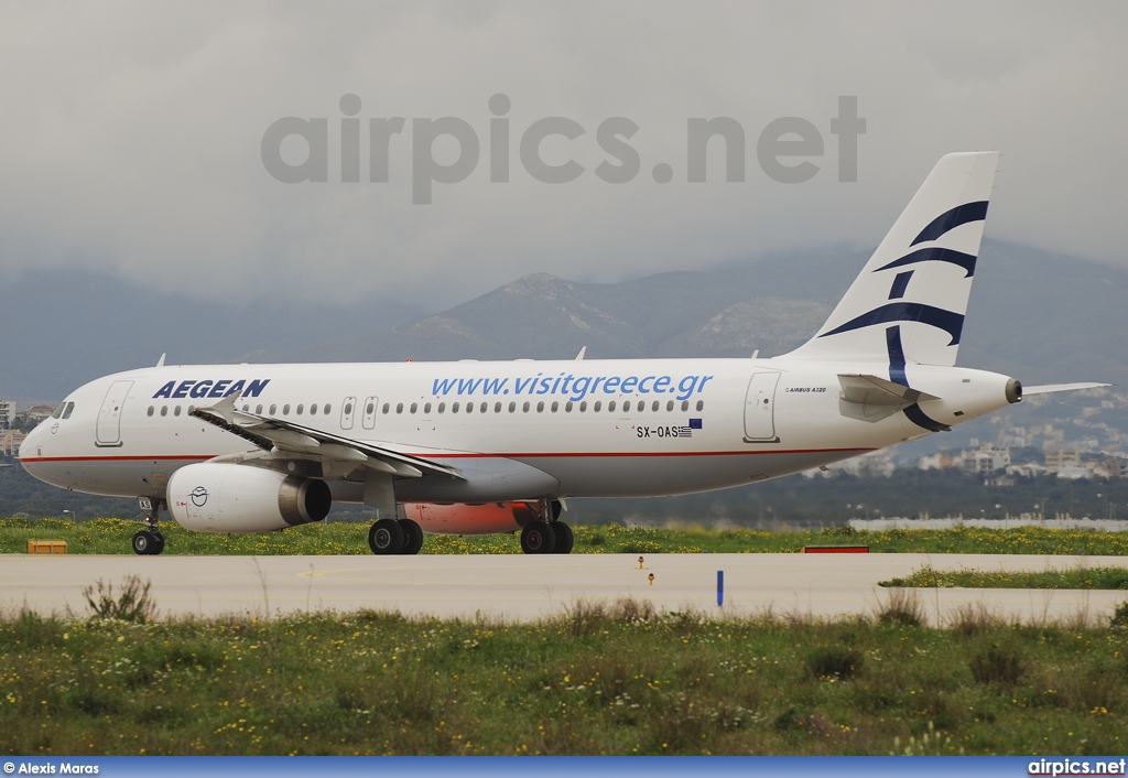 SX-OAS, Airbus A320-200, Aegean Airlines