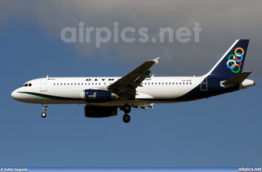 SX-OAS, Airbus A320-200, Olympic Air