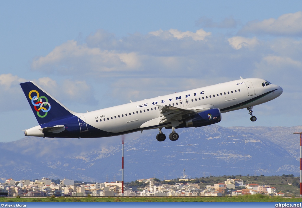 SX-OAS, Airbus A320-200, Olympic Air