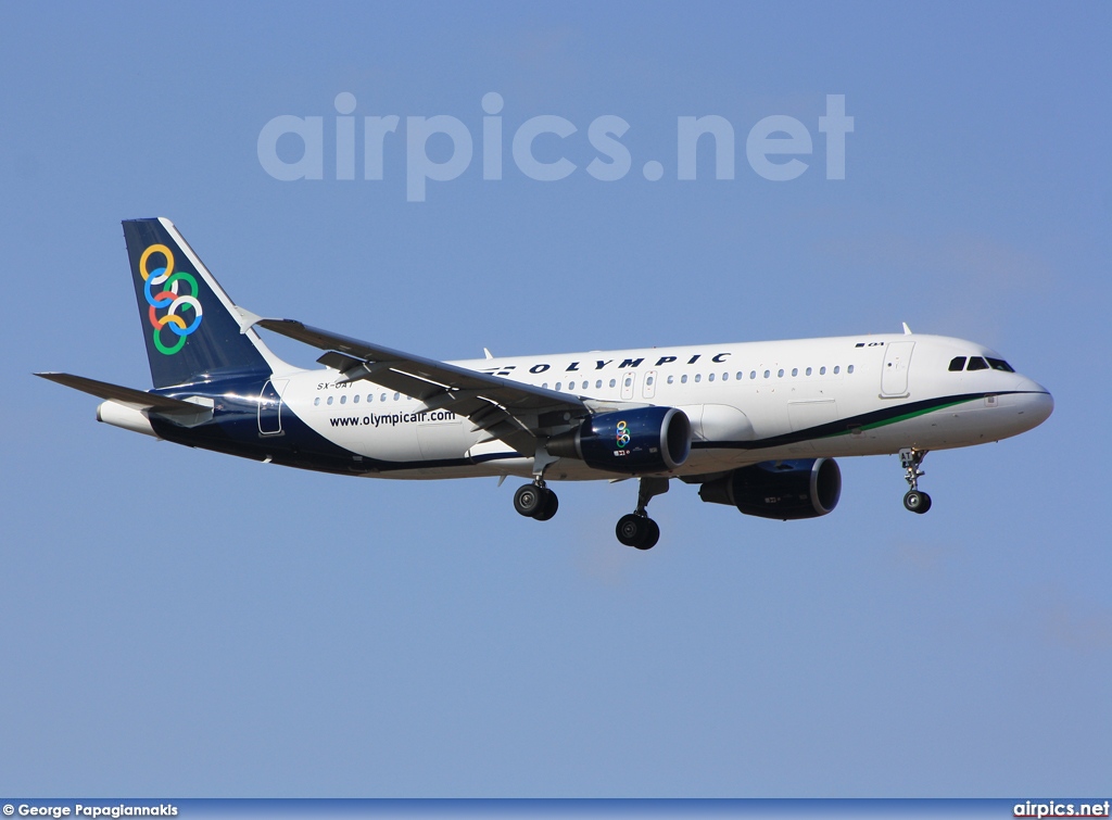 SX-OAT, Airbus A320-200, Olympic Air