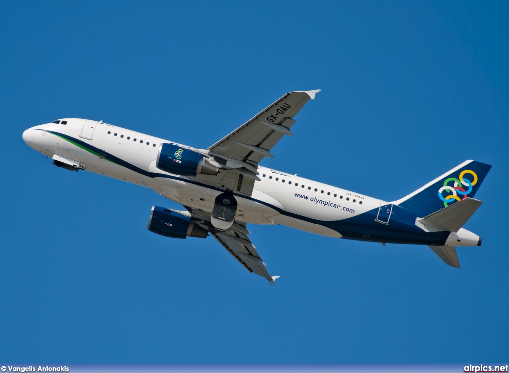 SX-OAU, Airbus A320-200, Olympic Air