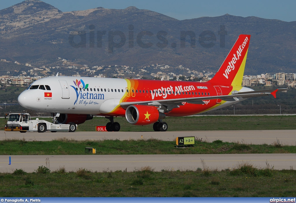 SX-OAU, Airbus A320-200, VietJetAir