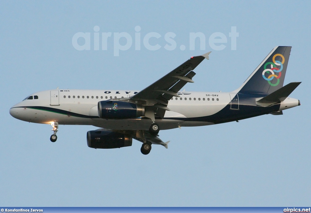 SX-OAV, Airbus A319-100, Olympic Air