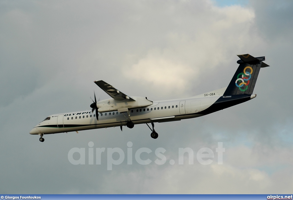 SX-OBA, De Havilland Canada DHC-8-400Q Dash 8, Olympic Air