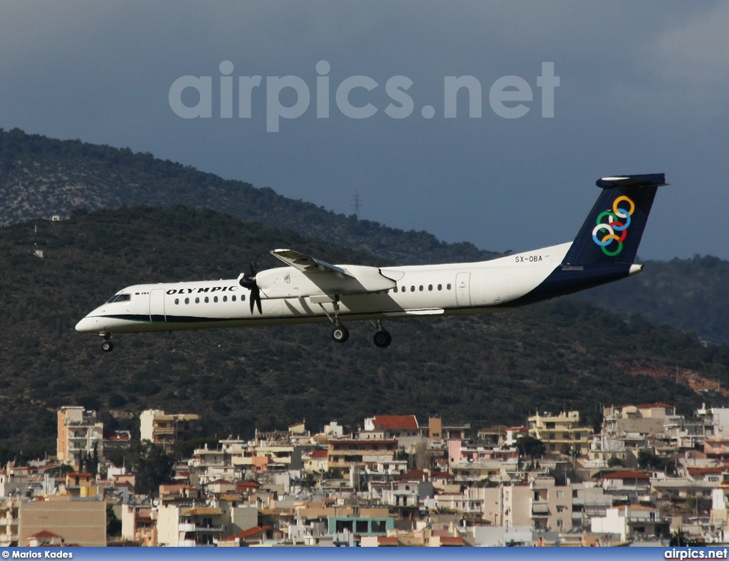 SX-OBA, De Havilland Canada DHC-8-400Q Dash 8, Olympic Air