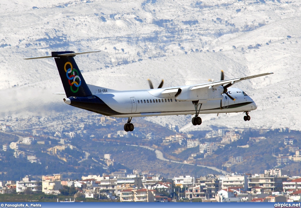 SX-OBA, De Havilland Canada DHC-8-400Q Dash 8, Olympic Air