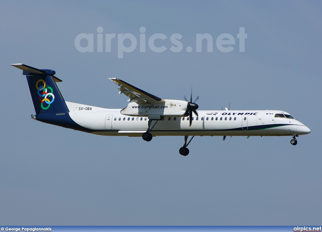 SX-OBA, De Havilland Canada DHC-8-400Q Dash 8, Olympic Air